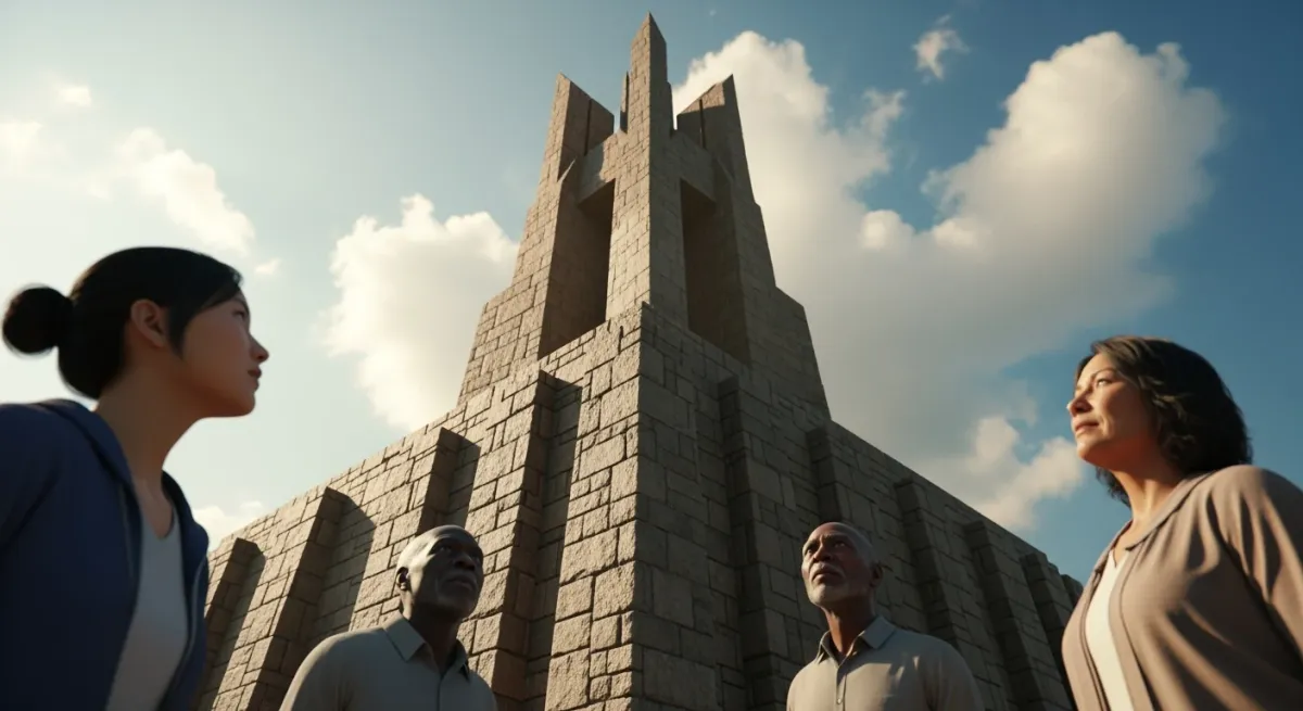 Transformation Towers Triumph: From the Tower of Transformation, Triumph Becomes Visible Across Every Horizon