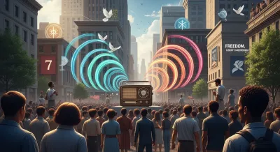 Freedom Frequencies Flow: Divine Liberty Broadcasting on Independence Day
