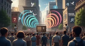 Freedom Frequencies Flow: Divine Liberty Broadcasting on Independence Day